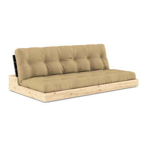 Rozkladacia pohovka v horčicovej farbe 196 cm Base – Karup Design vyobraziť