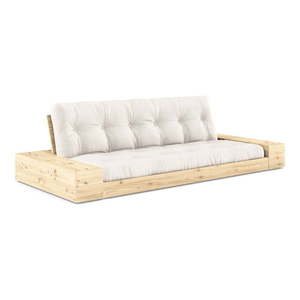 Krémová rozkladacia pohovka 244 cm Base – Karup Design vyobraziť