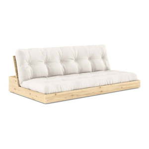 Krémová rozkladacia pohovka 196 cm Base – Karup Design vyobraziť