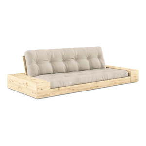 Béžová rozkladacia pohovka 244 cm Base – Karup Design vyobraziť