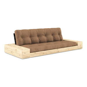 Hnedá rozkladacia pohovka 244 cm Base – Karup Design vyobraziť
