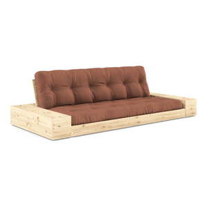 Rozkladacia pohovka v tehlovej farbe 244 cm Base – Karup Design vyobraziť