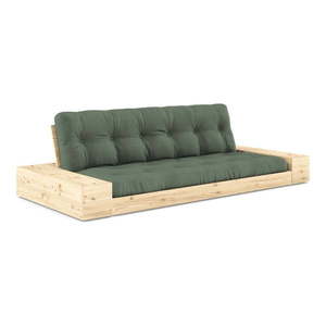 Zelená rozkladacia pohovka 244 cm Base – Karup Design vyobraziť