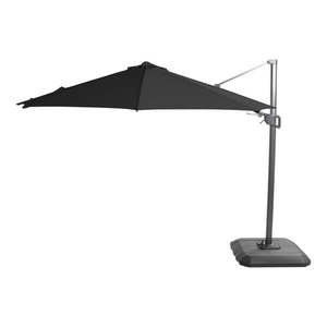 Čierny slnečník ø 350 cm Shadowflex Deluxe – Hartman vyobraziť