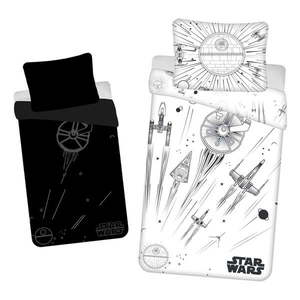 Bavlnené detské obliečky so svietiacim efektom na jednolôžko 140x200 cm Star Wars – Jerry Fabrics vyobraziť