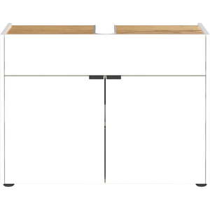 Biela skrinka pod umývadlo 80x60 cm Forano – Germania vyobraziť