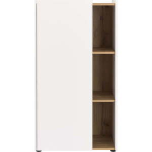 Biela knižnica 62x115 cm Hasselt – Germania vyobraziť