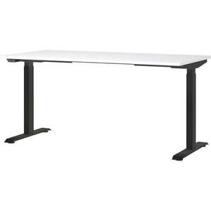 Pracovný stôl s elektricky nastaviteľnou výškou s bielou doskou 80x160 cm Jet – Germania vyobraziť