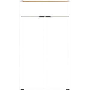 Biela vysoká kúpeľňová skrinka 60x98 cm Forano – Germania vyobraziť