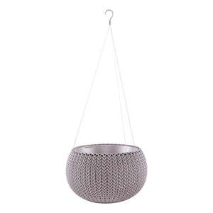 Plastový závesný a nástenný kvetináč ø 28 cm Cozy – Keter vyobraziť