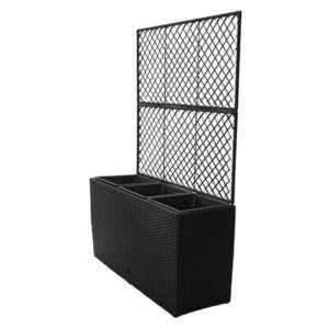 Čierny záhradný kvetináč Bonami Essentials Wall vyobraziť