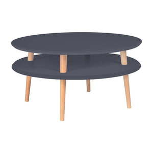 Grafitovosivý konferenčný stolík Ragaba UFO, ⌀ 70 cm vyobraziť