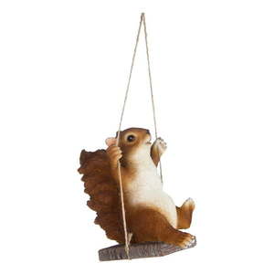 Polyresínová záhradná soška Squirrel – Esschert Design vyobraziť