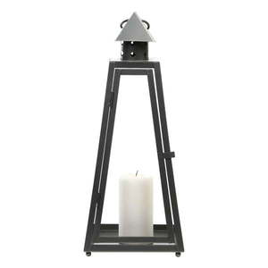 Kovový lampáš (výška 40 cm) Pyramíd – Esschert Design vyobraziť