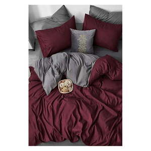 Sivé obliečky na dvojlôžko/predĺžené s plachtou 200x220 cm - Mila Home vyobraziť