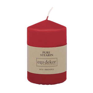 Červená sviečka Eco candles by Ego dekor Top, doba horenia 25 h vyobraziť