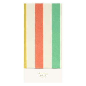 Obrus 137x259 cm Multi Stripe – Meri Meri vyobraziť