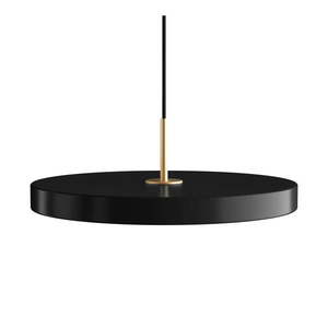 Čierne LED závesné svietidlo s kovovým tienidlom ø 43 cm Asteria Medium – UMAGE vyobraziť
