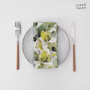 Ľanové obrúsky v súprave 2 ks Lotus – Linen Tales vyobraziť
