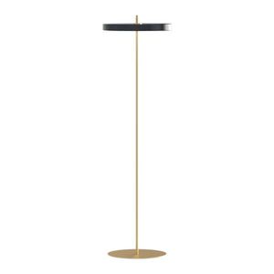 Antracitovosivá LED stojacia lampa so stmievačom s kovovým tienidlom (výška 151 cm) Asteria Floor – UMAGE vyobraziť