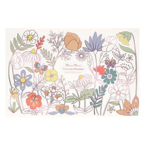 Papierové prestieranie v súprave 8 ks 28x42.5 cm Butterflies & Flowers – Meri Meri vyobraziť