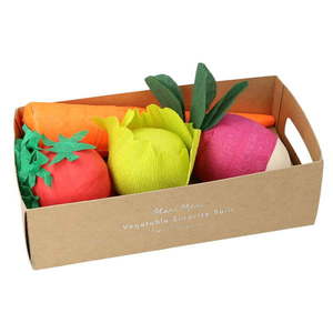 Párty doplnky v súprave 4 ks Vegetable Surprise Balls – Meri Meri vyobraziť