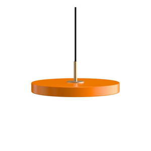 Oranžové LED závesné svietidlo s kovovým tienidlom ø 31 cm Asteria Mini – UMAGE vyobraziť