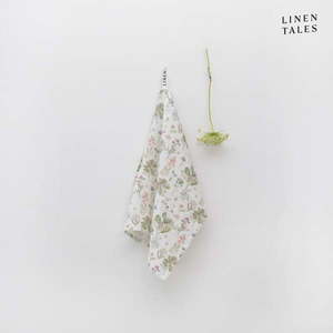 Ľanová utierka 45x65 cm White Botany – Linen Tales vyobraziť