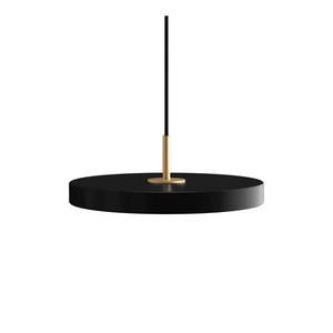Čierne LED závesné svietidlo s kovovým tienidlom ø 31 cm Asteria Mini – UMAGE vyobraziť