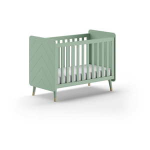 Postieľka z borovicového dreva v petrolejovej farbe 60x120 cm BILLY – Vipack vyobraziť