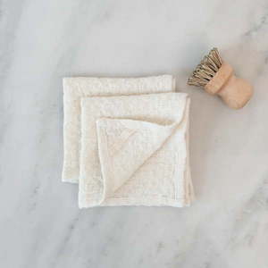 Ľanové utierky v súprave 2 ks 26x26 cm Undyed – Linen Tales vyobraziť