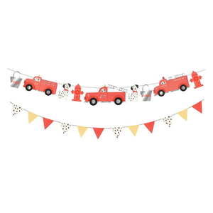 Girlanda Fire Truck – Meri Meri vyobraziť