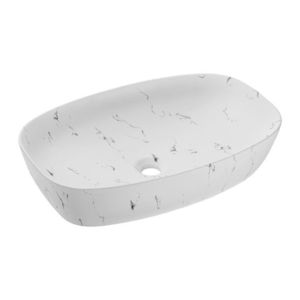 ArtCom Keramické umývadlo MEGI MW13 | biely mat 60 cm vyobraziť