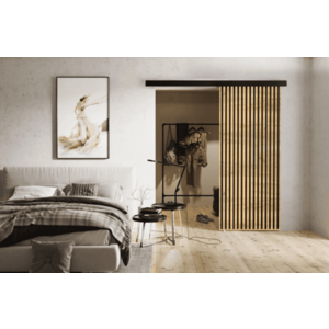 KIER Posuvné dvere BELMO | 90 cm Farba: Dub craft zlatý vyobraziť