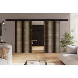 KIER Posuvné dvere BELMO DUO | 212 cm Farba: Dub craft zlatý vyobraziť