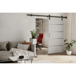 KIER Posuvné dvere LORNI PLUS | 90 cm Farba: Biela vyobraziť