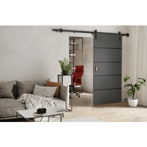KIER Posuvné dvere LORNI PLUS | 90 cm Farba: Grafit vyobraziť