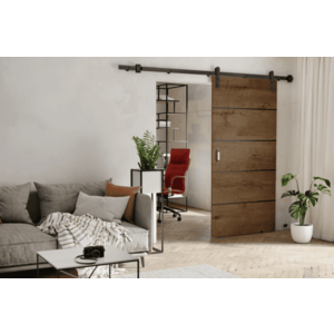KIER Posuvné dvere LORNI PLUS | 90 cm Farba: jaseň tmavý vyobraziť