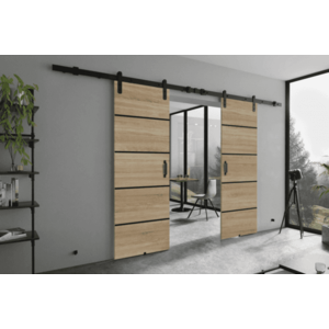KIER Posuvné dvere LORNI PLUS DUO | 172 cm Farba: dub sonoma vyobraziť