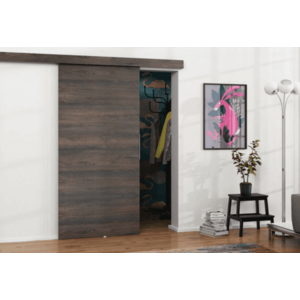 KIER Posuvné dvere MALIBU | 80 cm Farba: jaseň tmavý vyobraziť