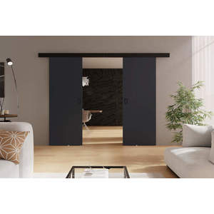KIER Posuvné dvere WERDI DUO | 132 cm Farba: Grafit vyobraziť