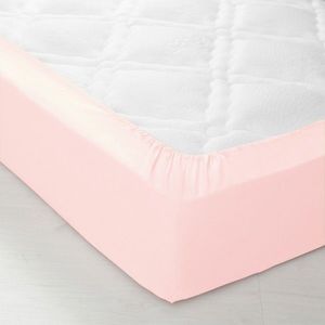 Bavlnená jednofarebná napínacia plachta zn. Colombine® s hĺbkou rohov 32 cm vyobraziť