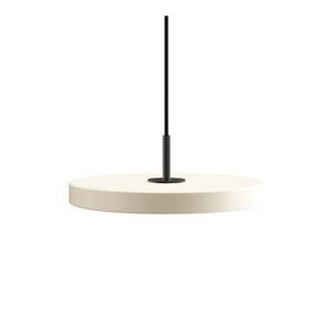Krémovobiele LED závesné svietidlo so stmievačom s kovovým tienidlom ø 31 cm Asteria Plus Mini – UMAGE vyobraziť