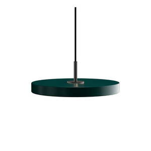 Tmavozelené LED závesné svietidlo s kovovým tienidlom ø 31 cm Asteria Mini – UMAGE vyobraziť