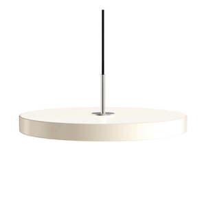 Krémovobiele LED závesné svietidlo so stmievačom s kovovým tienidlom ø 43 cm Asteria Plus Medium – UMAGE vyobraziť