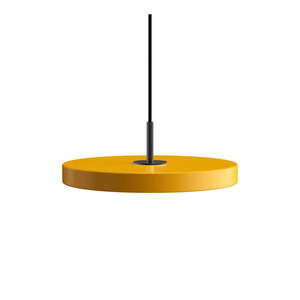 Okrovožlté LED závesné svietidlo s kovovým tienidlom ø 31 cm Asteria Mini – UMAGE vyobraziť