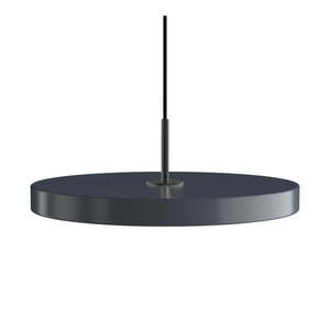 Antracitovosivé LED závesné svietidlo s kovovým tienidlom ø 43 cm Asteria Medium – UMAGE vyobraziť