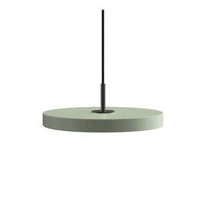 Svetlozelené LED závesné svietidlo s kovovým tienidlom ø 31 cm Asteria Mini – UMAGE vyobraziť
