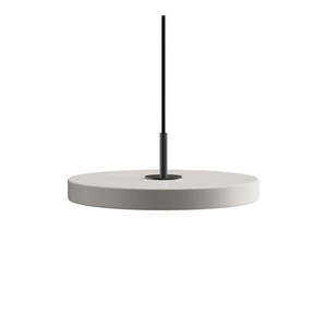 Svetlosivé LED závesné svietidlo s kovovým tienidlom ø 31 cm Asteria Mini – UMAGE vyobraziť