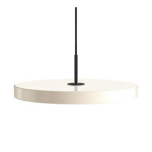 Krémovobiele LED závesné svietidlo s kovovým tienidlom ø 43 cm Asteria Medium – UMAGE vyobraziť